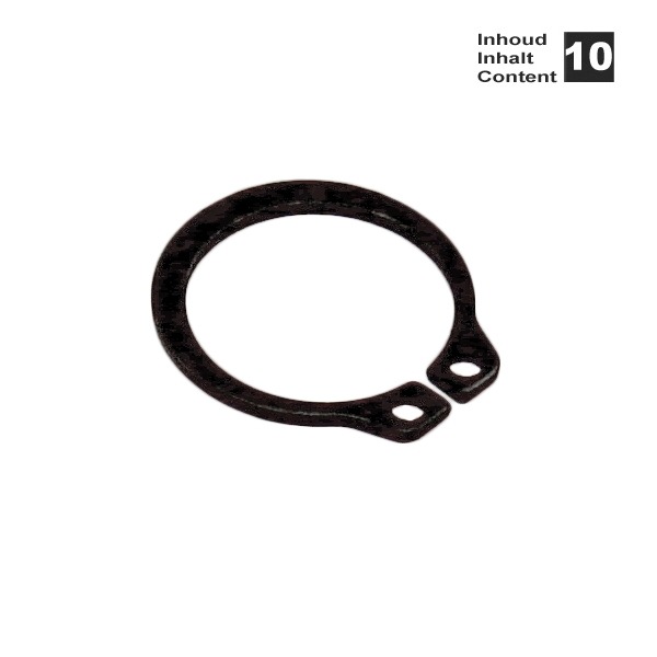 Circlip Uitwendig 20mm 10stuks - Bollard