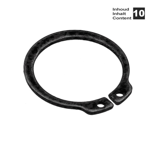 Circlip Uitwendig 28mm 10stuks - Bollard