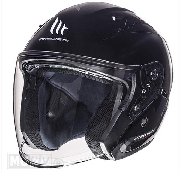 Helm JET Avenue SV Zwart          XS 53-54 - MT Helmets