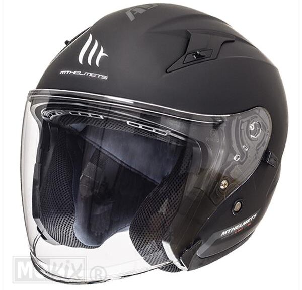 Helm JET Avenue SV MAT Zwart         XS 53-54 - MT Helmets