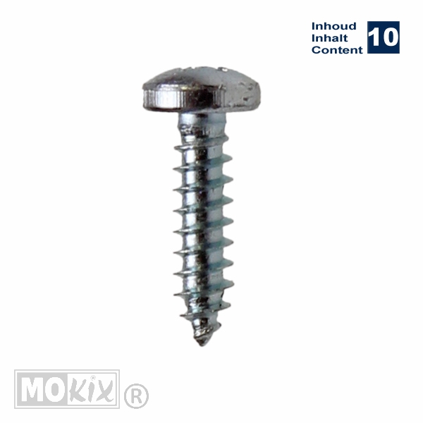 Parkerset 4.2x16 Zilver 10st - Bollard