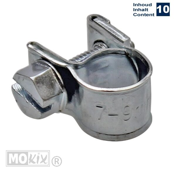 Slangklem  9mm  7-8.5mm Elvz (10) - Bollard