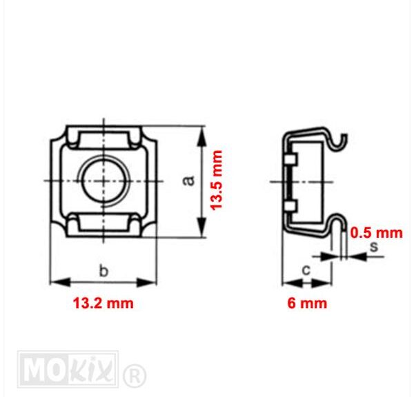 Kooi Moer M6 13.5x13x2 (1)
