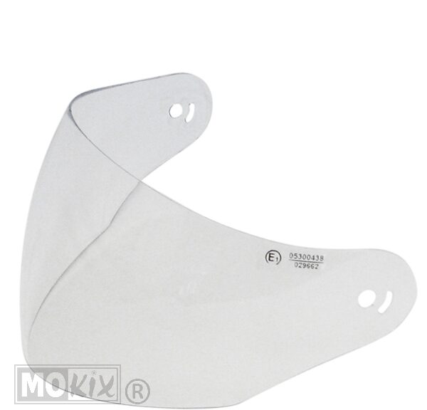 Vizier Zyclo Blank (Chroom Schroefset) - MT Helmets