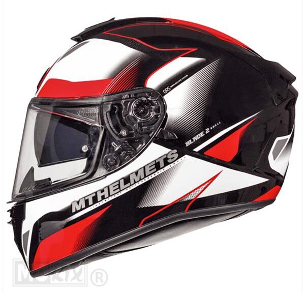 Helm Blade II SV Fugue Rood         S - MT Helmets