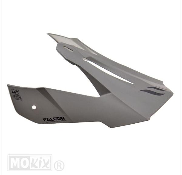Helm Klep Falcon Karson MAT Zwart/Grijs - MT Helmets