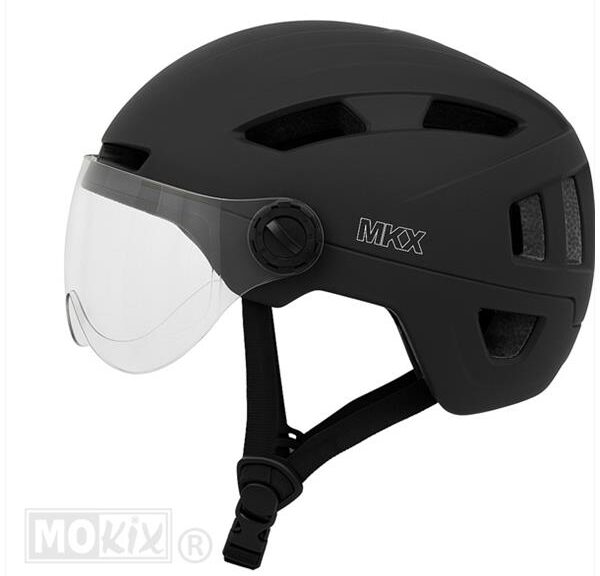 Viseira MKX para ciclomotor/pedelecânica transparente
