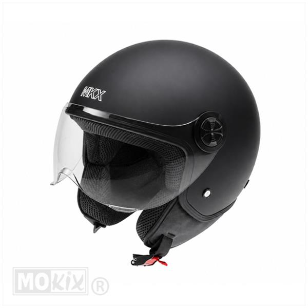 Helm JET MKX VILLAGE-1 MAT Zwart XS