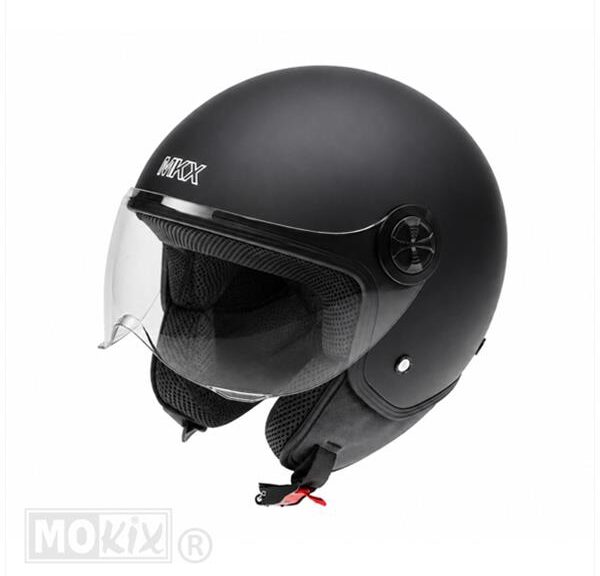 Helm JET MKX VILLAGE-1 MAT Zwart         XS