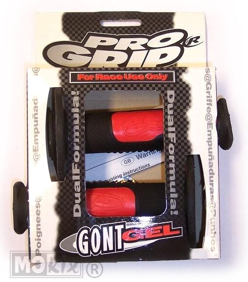 Handvatten Progrip 792 Cross Zwart/Rood