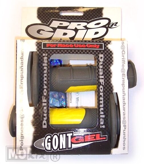 Handvatten Progrip 796 Cross Grijs/Geel