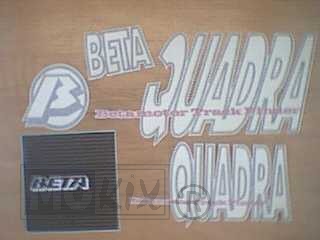 13.31421.0.75 STICKERSET BETA QUADRA ROOD