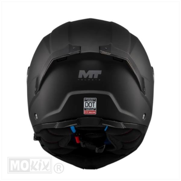 Helm Atom 2 SV Systeem Pure MAT Zwart XL - Afbeelding 4