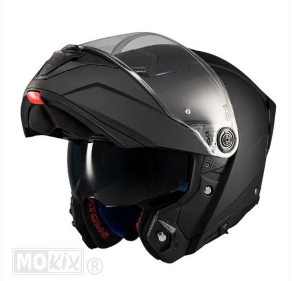 Helm Atom 2 SV Systeem Pure MAT Zwart XL