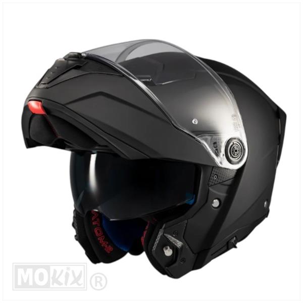 Helm Atom 2 SV Systeem Pure MAT Zwart XL