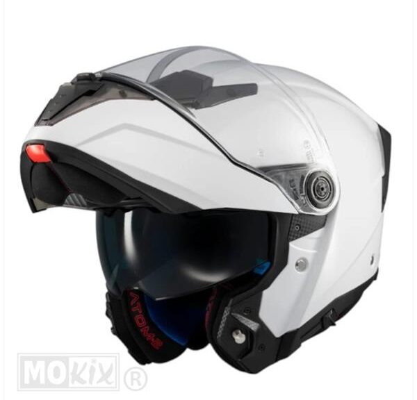 Helm Atom 2 SV Systeem Pure WIT         S