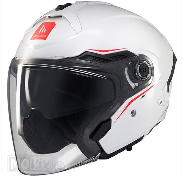 Helm JET Cosmo SV WIT         XS / Kids L - MT Helmets