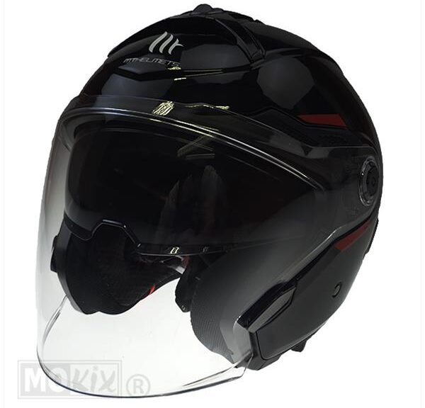 Helm JET Cosmo SV MAT Zwart        XS / Kids L - MT Helmets
