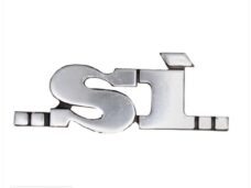 Vespa SI Embleem DIK Badge Clip 8.3cm Chroom - RMS