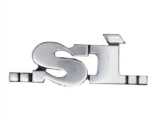 Vespa SI Embleem DIK Badge Clip 8.3cm Chroom - RMS