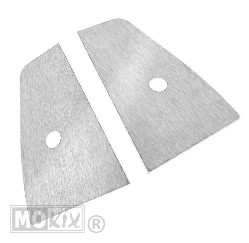 Treeplaatset Peugeot Speedfight Geborsteld ALU - Opticparts
