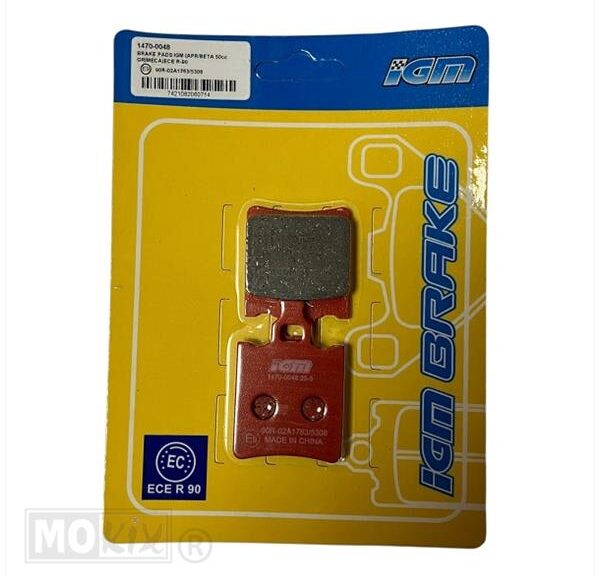 Remblokset IGM (APR/Beta 50cc Grimeca) ECE R-90