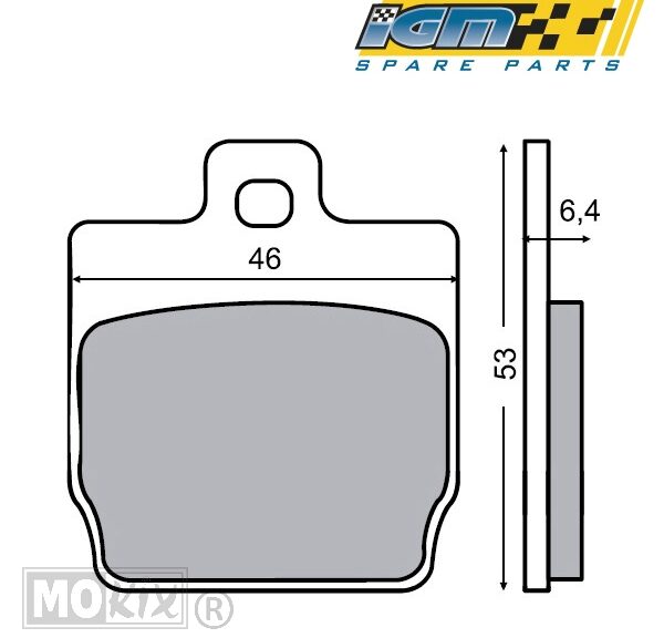 1470-0280 REMBLOKSET IGM (YAMAHA AEROX)