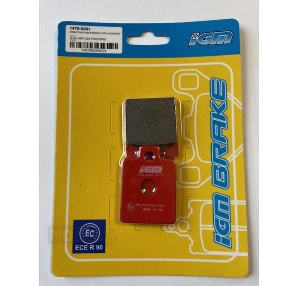 Remblokset IGM (Piaggio LX/Stalker/NRG) ECE R-90