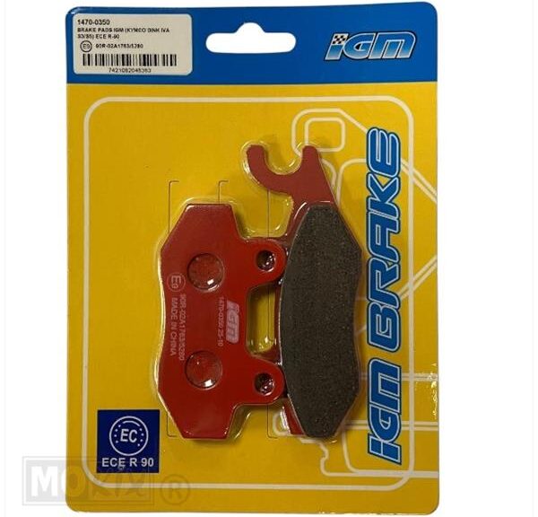 Remblokset IGM (Kymco Dink IVA S3/S5) ECE R-90