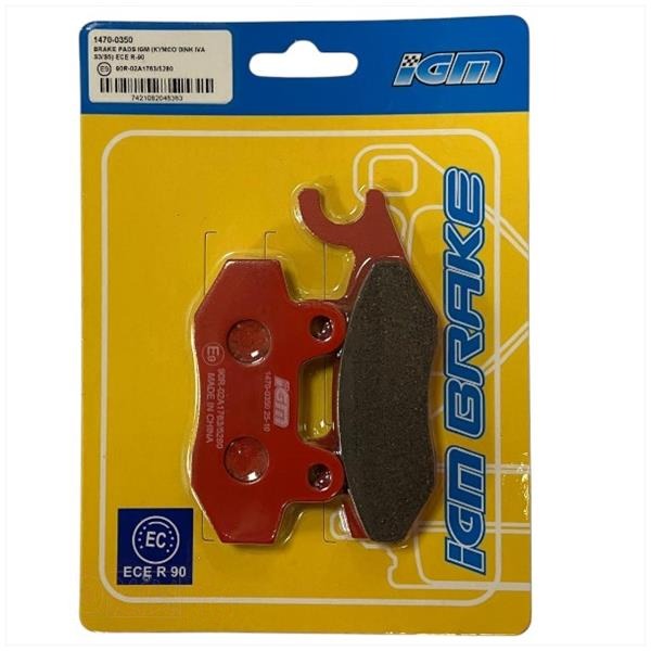 Remblokset IGM (Kymco Dink IVA S3/S5) ECE R-90