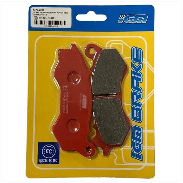 Remblokset RMS (Honda PCX125 NEW Vision 2010) CE