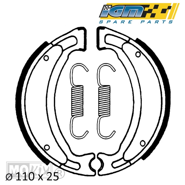 Remschoen-SET Yamaha BW'S/SPY 110x25 IGM