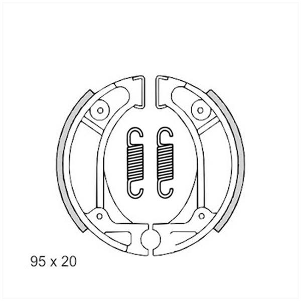 Remschoen-SET Honda Vision/ Kymco DJ/SYM MIO IGM