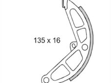 Remschoen Vespa Ciao/SI Achter IGM (1)