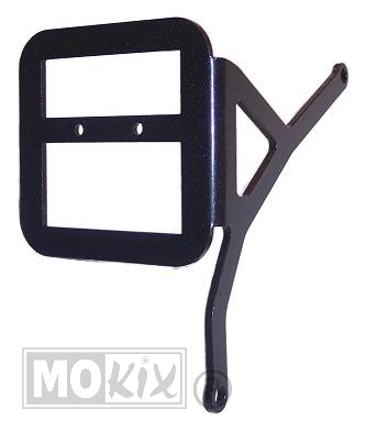 Kentekenplaathouder Morini Zwart NL WA - Opticparts