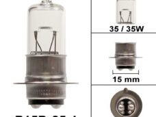 Lamp P15D-25-1 12V 35/35W Flosser Halogeen (1)