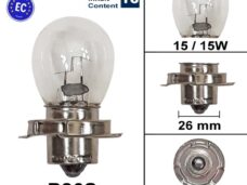 Lamp P26S  6V 15W S3 Flosser (10)