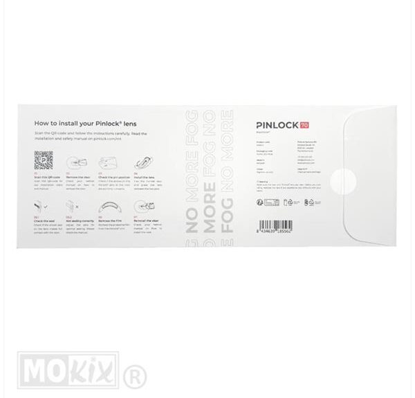 Pinlock Atom 2 SV V-35 (MAX Vision) DKS 512 Clear - MT Helmets