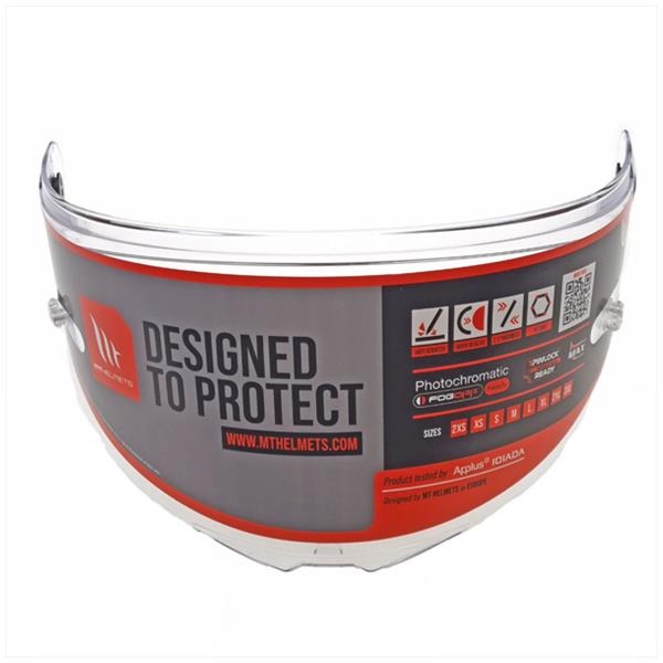 Vizier KRE+ V-29B Blank (Tear OFF Ready) - MT Helmets
