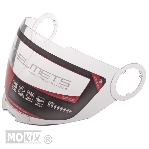 Vizier Viale V-26B Blank - MT Helmets