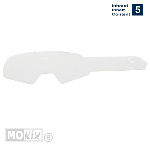 Tears-OFF Crossbril MX-EVO 5stuks - MT Helmets