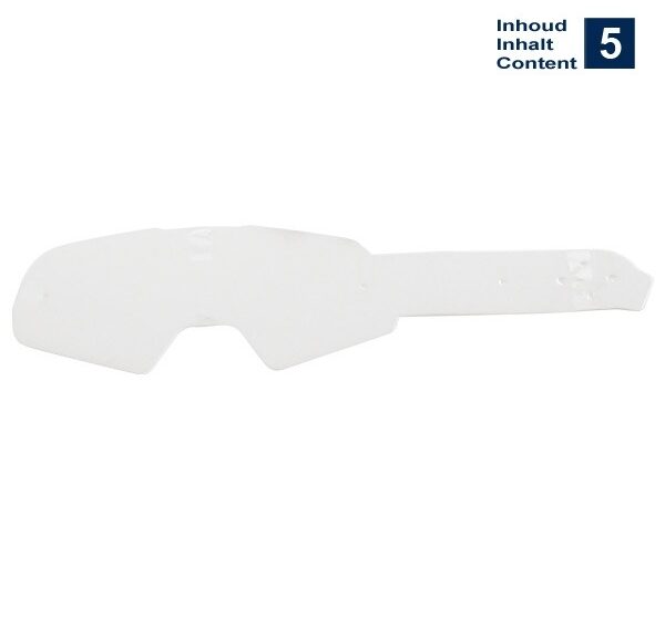 Tears-OFF Crossbril MX-EVO 5stuks - MT Helmets
