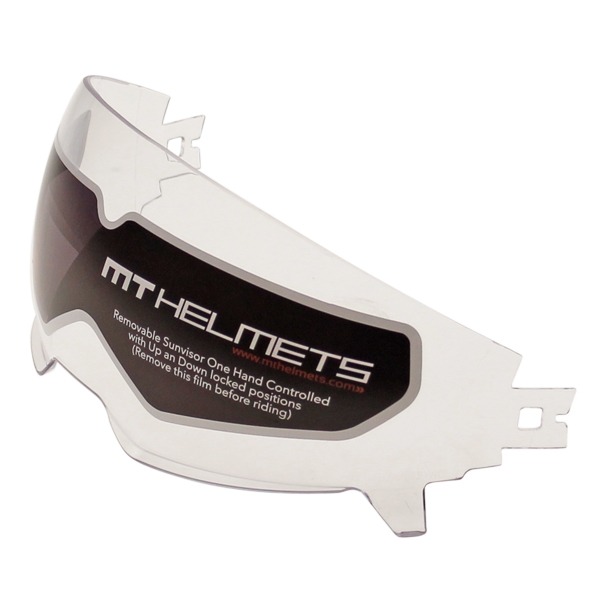 Vizier Streetfighter/District Blank - MT Helmets