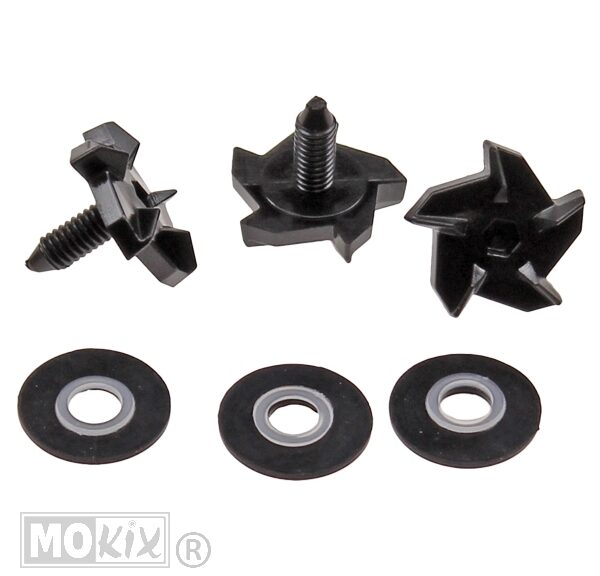 Schroefset Helm Falcon MX802 PVC (3) - MT Helmets
