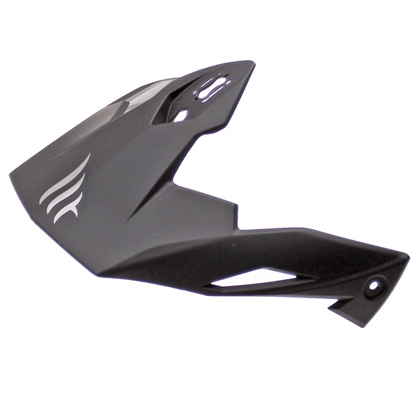 Helm Klep District/Streetfighter MAT Zwart - MT Helmets