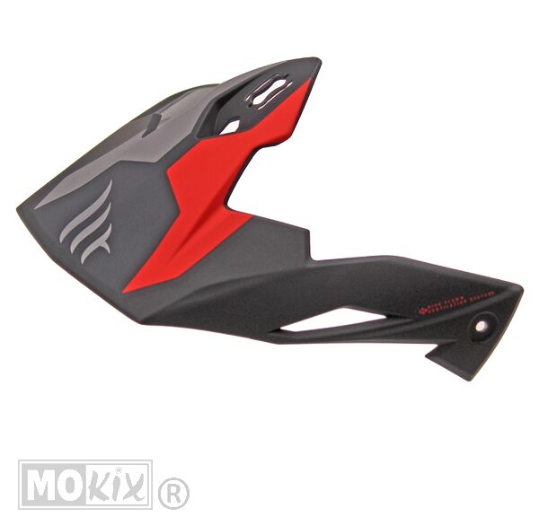 Helm Klep Streetfighter Twin MAT Rood - MT Helmets