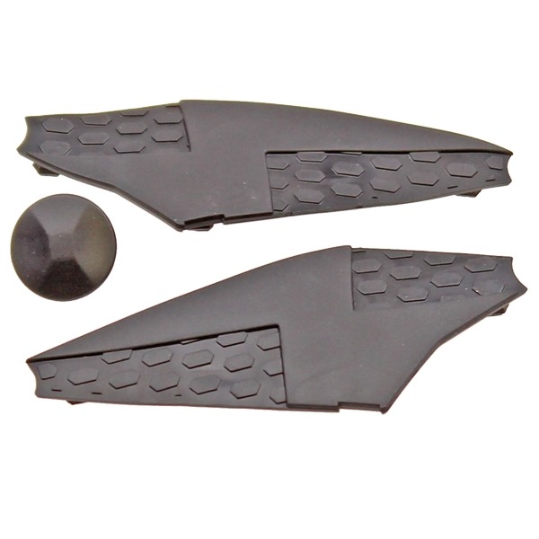 Ventilatie Cover SET District/Streetfighter Zwart - MT Helmets
