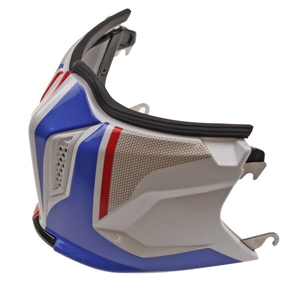Kinstuk Streetfighter Twin WIT/Blauw/Rood Haak - MT Helmets