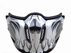 Kinstuk Streetfighter Darkness WIT (Klik Model) - MT Helmets