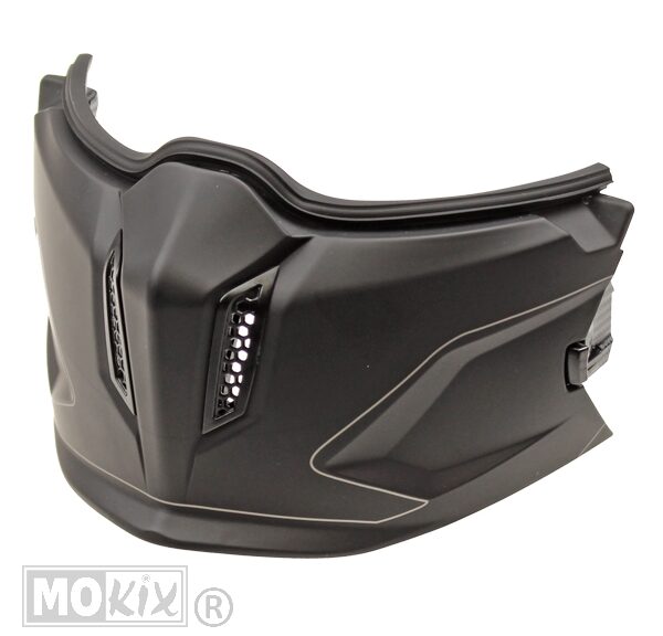 Kinstuk Streetfighter MAT Zwart (Klik Model) - MT Helmets